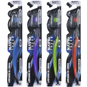 ESCOVA DENTAL ADULTO MÉDIA C/ 12UN  BLACK 4032