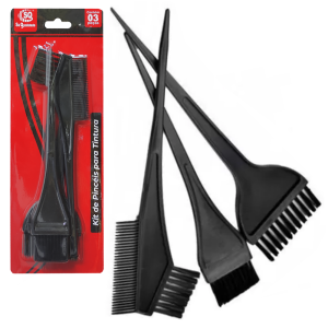 KIT DE PINCEL PARA TINTURA EM CABELO