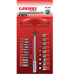 CHAVE T 21 PÇS - GADAN