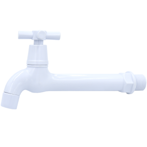 TORNEIRA PARA TANQUE - ABS BRANCA - 613