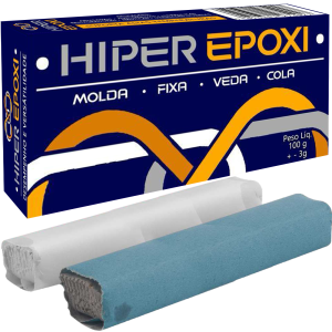 MASSA COLA - HIPER EPOXI 100G