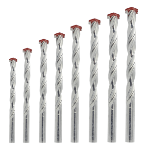 JOGO DE BROCAS PARA CONCRETO C/ 8 PCS - GADAN