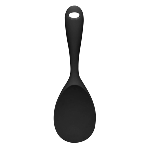 COLHER DE ARROZ CURTA - SILICONE - 23CM - GADAN